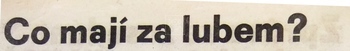 Oblíbené dobové titulky kurátora výstavy (a opravdu to není MF Dnes 2019). 