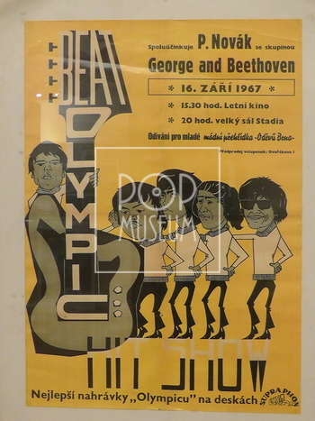 Plakát Olympiku z roku 1966, který neměl ani Petr Janda