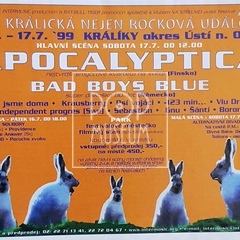 1999, inzerát na festival v Králíkách.