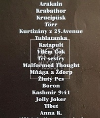 1999, inzerát na festival Rock Písek