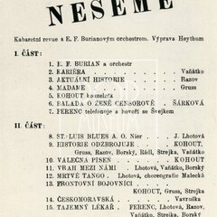 BURIAN, EMIL FRANTIŠEK (z pozůstalosti dr. Josefa Kotka)