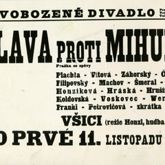 OSVOBOZENÉ DIVADLO, JAROSLAV JEŽEK, VOSKOVEC & WERICH (z pozůstalosti dr. Josefa Kotka)  