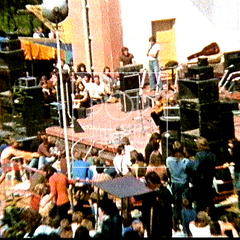 1981, festival Chvaletice. Archiv seriálu Bigbít.