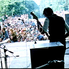 1981, festival ve Veselí nad Moravou. Archiv seriálu Bigbít.
