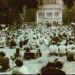 1981, festival ve Veselí nad Moravou. Archiv seriálu Bigbít.