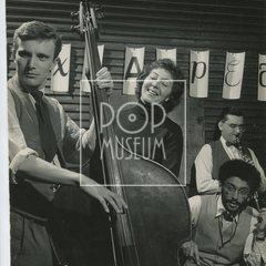 Accord Klub v Redutě, 1956: Jiří Suchý, Ljuba Hermanová, Waldemar Matuška