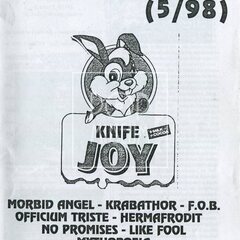 Pražský KNIFE (1996-98) vynikal přesahy nejen za metal, ale i „za hudbu“, směrem k literatuře. Poskytoval i servis ohledně „konkurenčních“ fanzinů“.