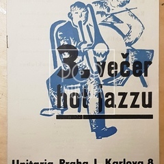 Titulní stránka programu jednoho z průkopnických večerů Orchestru Gramoklubu, 1937