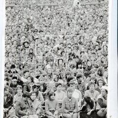 1989, publikum na Dvoraně Porty