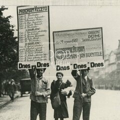 PROPAGAČNÍ VZLETY ČESKÝCH HERCŮ 1919 (z pozůstalosti dr. Josefa Kotka) 