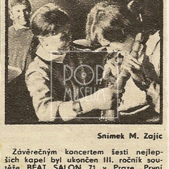 Článek o 3. beat salonu v Mladém světě, 1971
