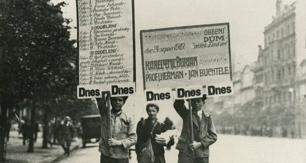 PROPAGAČNÍ VZLETY ČESKÝCH HERCŮ 1919 (z pozůstalosti dr. Josefa Kotka) 