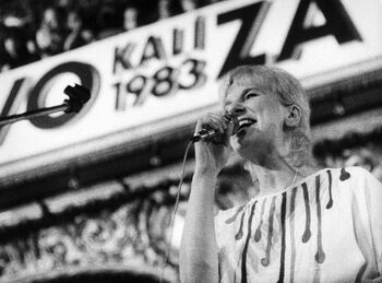 Jana Koubková na Vokalíze 1983.
