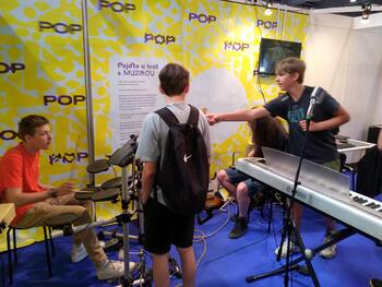 Popmuseum na veletrhu vědy v Letňanech