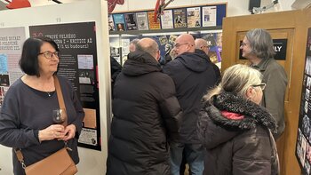 Včera jsme zahájili výstavu o Jiřím Černém