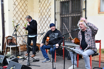Zahájení výstavy Tenkrát na Chmelnici, tentokrát v Popmuseu