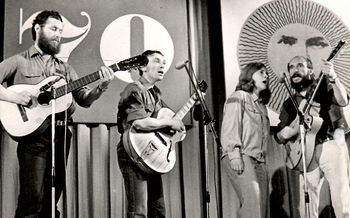 Skupina Hoboes na festivalu Porta 1970.